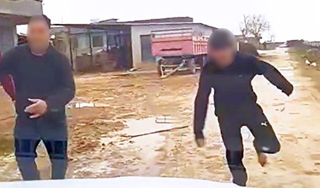 Dicle Elektrik ekiplerine saldırı anı kamerada
