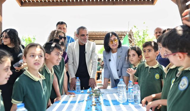 Diyarbakır’da çocuklara doğa ve geri dönüşüm eğitimi