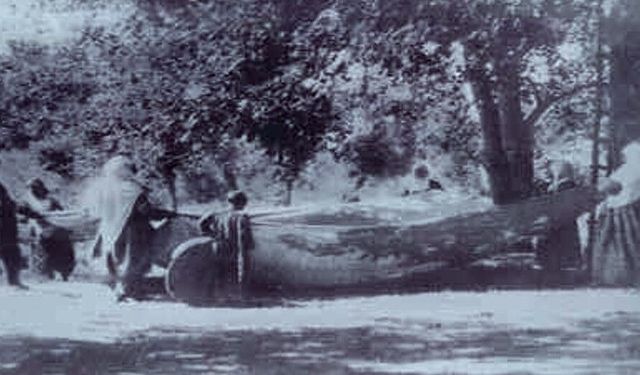 Bu fotoğraf Diyarbakır'ın unutulan geleneğini yeniden hatırlattı