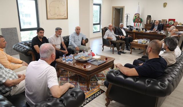 Hevedanlılar Derneği, Diyarbakır TSO’yu ziyaret etti