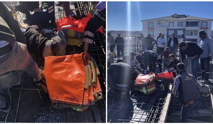 Adıyaman’da kırılan pompa parçasının altında kalan işçi yaralandı
