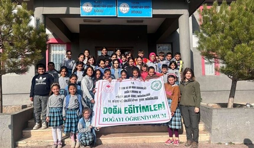 Öğrencilere bioçeşitlilik ve biyokaçakçılık eğitimi