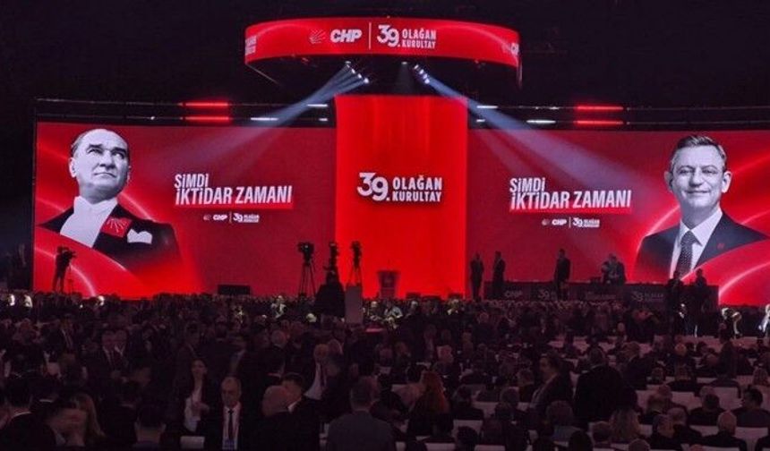 CHP Kurultayında Özel'in listesi fire vermedi