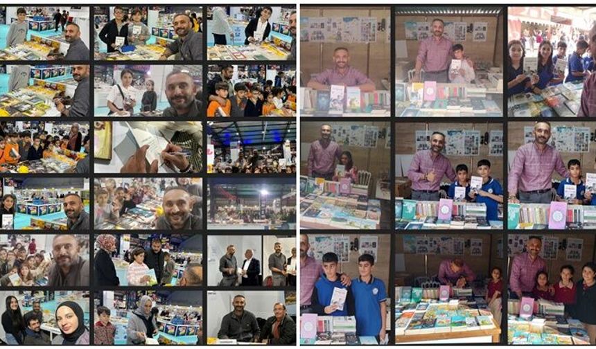 Yazar Sinanoğlu'na imza gününde yoğun ilgi