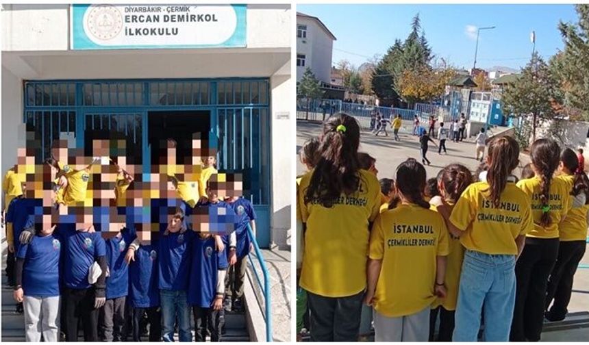 Çermiklilerden öğrencilere forma desteği