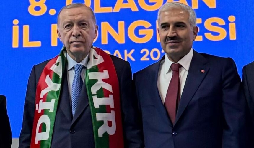AK Parti Diyarbakır il başkanı, istifa ettiğini açıkladı