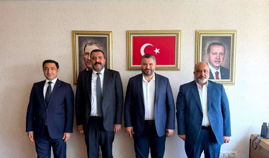 Diyarbakır OSB heyetinden bakan yardımcısı İnan’a ziyaret